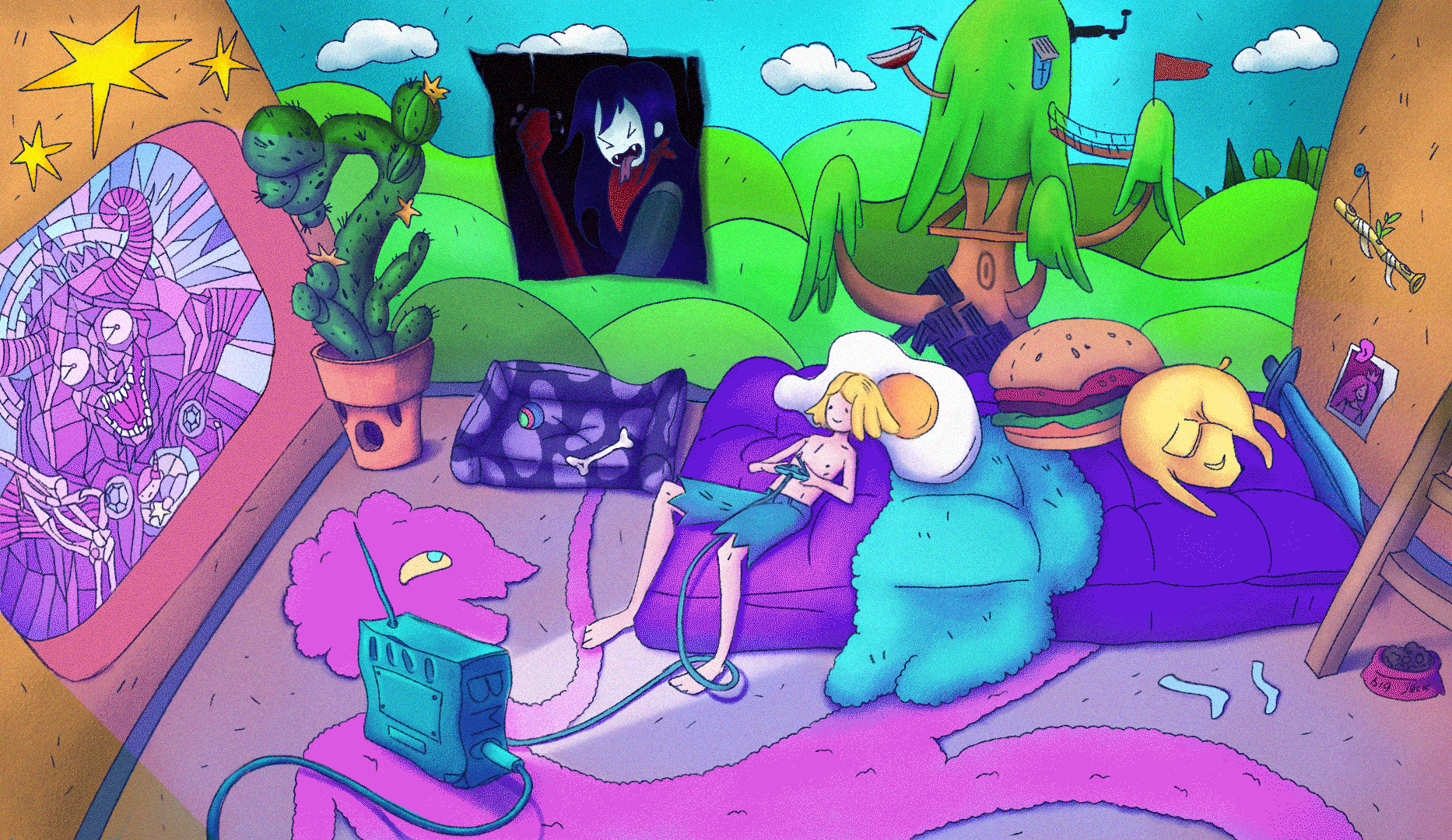 Finn's Room Adventure Time